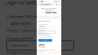 HDFC net banking kaise shuru kare  HDFC Bank netbanking login kaise kare  HDFC mobile banking [upl. by Mccarty]