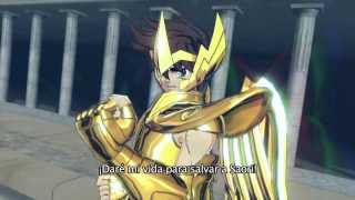 Saint Seiya Brave Soldiers Trailer Spanish [upl. by Qifahs]