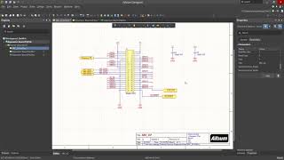 2 Schematic Capture in Altium Designer [upl. by Skutchan792]