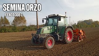 SEMINA ORZO  Az Agricola Favaro [upl. by Assirk]