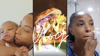 New Oxtail burger  Tooth making me sick  ROCHELLE VLOGS [upl. by Wendelin]