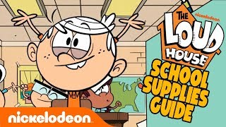 The Loud House Back To School Supplies Guide 📝  EXCLUSIVE Bonus Clip [upl. by Spillihp]