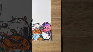 Halloween Cartoon Characters l Part17 shortvideo kirby halloween [upl. by Ettenig]