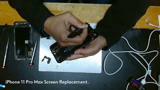 iPhone 11 Pro Max Screen Replacement [upl. by Jorgan]