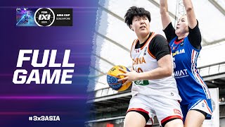 China 🇨🇳 vs Mongolia 🇲🇳  Women Full QuarterFinal  FIBA 3x3 Asia Cup 2024  3x3 Basketball [upl. by Rivard]