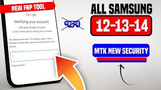 Finally🔥All New Security 2024  New FRP Tool  Samsung FRP Bypass Android 121314  without 0 [upl. by Lampert]
