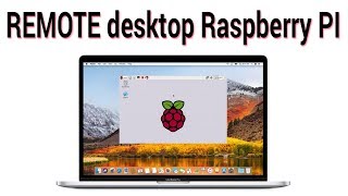 HOWTO Remote Desktop to Raspberry Pi from Mac  Very Easy Way [upl. by Daley]