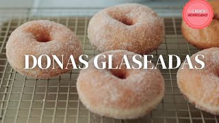 🍩 Cómo Hacer Donas glaseadas caseras de Dunkin Donuts [upl. by Ynohtnanhoj374]