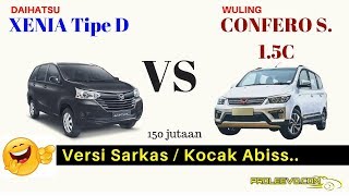 7 Fakta XENIA tipe D menang telak VS WULING Confero S [upl. by Kliman]