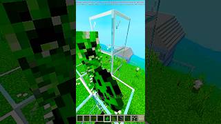 Minecraft 1000 creepers vs 1 anvil minecraft shorts memes meme [upl. by Eileme]