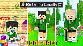 Esonis BIRTH to DEATH in MINECRAFT Tagalog [upl. by Eglanteen]