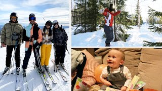 Family snow trip to Trysil  vlog 22 [upl. by Noraa]