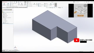 🔧 ¡Diseña un BLOQUE DE FRENO en SolidWorks 🚗 Paso a Paso Croquis Acotaciones y Extrusión 💥 [upl. by Odnanreh]