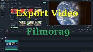 How to Export Video In Filmora9 Tutorial For Beginners [upl. by Inaj]