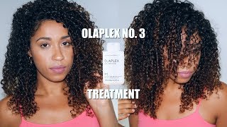 OLAPLEX Treatment on Curly Hair [upl. by Kraska820]