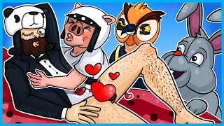 THE ULTIMATE DATING GAME  Garrys Mod Valentines Day Deathrun [upl. by Atinnor599]