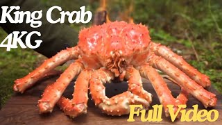 CATCHING AND COOKING BIG KING CRAB Full Video [upl. by Naenaj]