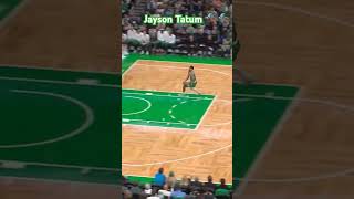 Jayson Tatum slamdunk in the opening basketballplayer nba [upl. by Nitsrik]