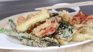 COMO HACER VERDURAS EN TEMPURA CRUJIENTES Y NADA GRASIENTAS [upl. by Bennett]