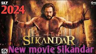 Sikandar New movie 2024 trailer\ Salman Khan\ Bollywood movie 2024 [upl. by Yelloh]