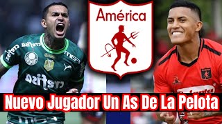 América DE CALI presentó a su quinto refuerzo es delantero y jugó en Brasil América DE CALI [upl. by Sanson301]