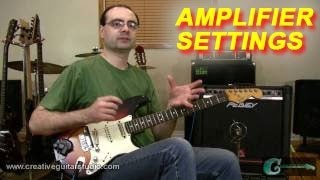 How to Adjust Settings on a Guitar Amplifier [upl. by Brote]