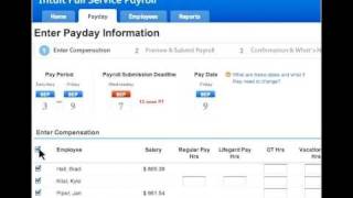 Intuit Full Service Payroll  See it in Action [upl. by Maro]