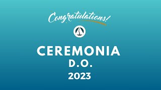 Ceremonia DO 2023 [upl. by Newell]