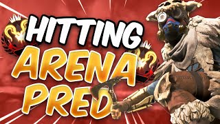 How It Feels To Hit Apex Predator Rank In Arenas Mode Apex Legends Ranked [upl. by Affrica]