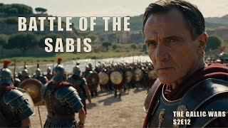 Battle of the Sabis 57 BC  The Gallic Wars Commentaries E12 [upl. by Norga]