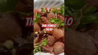 Pomelo Salad thaifood thailand foodie pomelo FINEST DELUXE [upl. by Eimerej760]