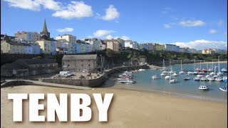 Tenby  Pembrokeshire  Wales  4K Virtual Walk  September 2020  Part 1 [upl. by Procto]