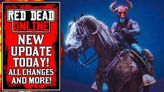 The NEW Red Dead Online UPDATE Today RDR2 [upl. by Nylekcaj63]