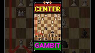 Center Gambit Accepted Paulsen Attack chess [upl. by Ahsinej]