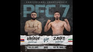 Vahagn HovsepyanARM vs Zanko MahmoudiIRI PFC 7 [upl. by Aicemaj]