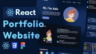 Complete React Portfolio Website Tutorial  Build amp Deploy  Beginners Tutorial [upl. by Screens277]