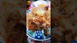 BIHON WITH CHECKEN food recipe foodie cooking foodlover shortsviral [upl. by Aseret]