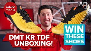 DMT KR TDF Cycling Shoes  As Worn By Tadej Pogačar  GCN Tech Unboxing [upl. by Devad]