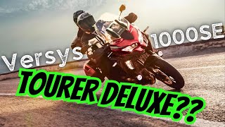 Kawasaki Versys 1000SE  Test 2024  ist sie ein richtiger Reisetourer [upl. by Fanny]