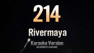 214  Rivermaya Karaoke  High Quality [upl. by Ayhtin]