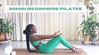 20MIN BEGINNERS PILATES WORKOUT  FEEL GOOD CLASS  GREAT FOR EVERYBODY [upl. by Hsivat]