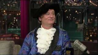 Bill Murray on The Late Show with David Letterman 1  Part 1 [upl. by Eldreda690]