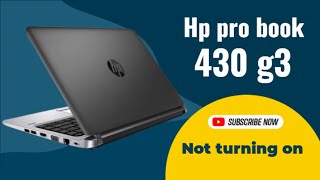 hp da0x61mb6g0 probook 430 g3 not turning on  hp [upl. by Loise]