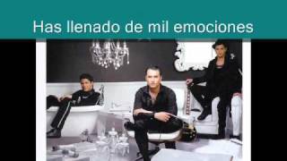 amor primero reik KARAOKE [upl. by Guthrey]