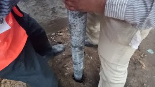 PART 2  PRECAST ROD INSTALLATION OF MARCONITE EARTHING [upl. by Heigho]