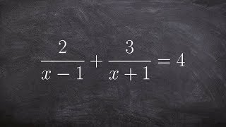 Solving a rational Equation [upl. by Digirb]