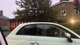 Us driving past Redhill Park Fire Station 01112024 [upl. by Naimed792]