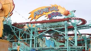 Primeval Whirl Ride at Animal Kingdom Disney World Orlando [upl. by Eilyak777]