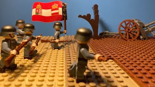 Lego ww1 The battle of Caporetto 1917 [upl. by Yeldahc]