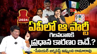 Imandi Rama Rao Says Who Win in AP Elections  Red Tv [upl. by Kcirdle]